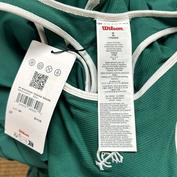 4 Wilson tennis dresses 2M, 1XS, 1L- $65 each specify size you want - Picture 5 of 5